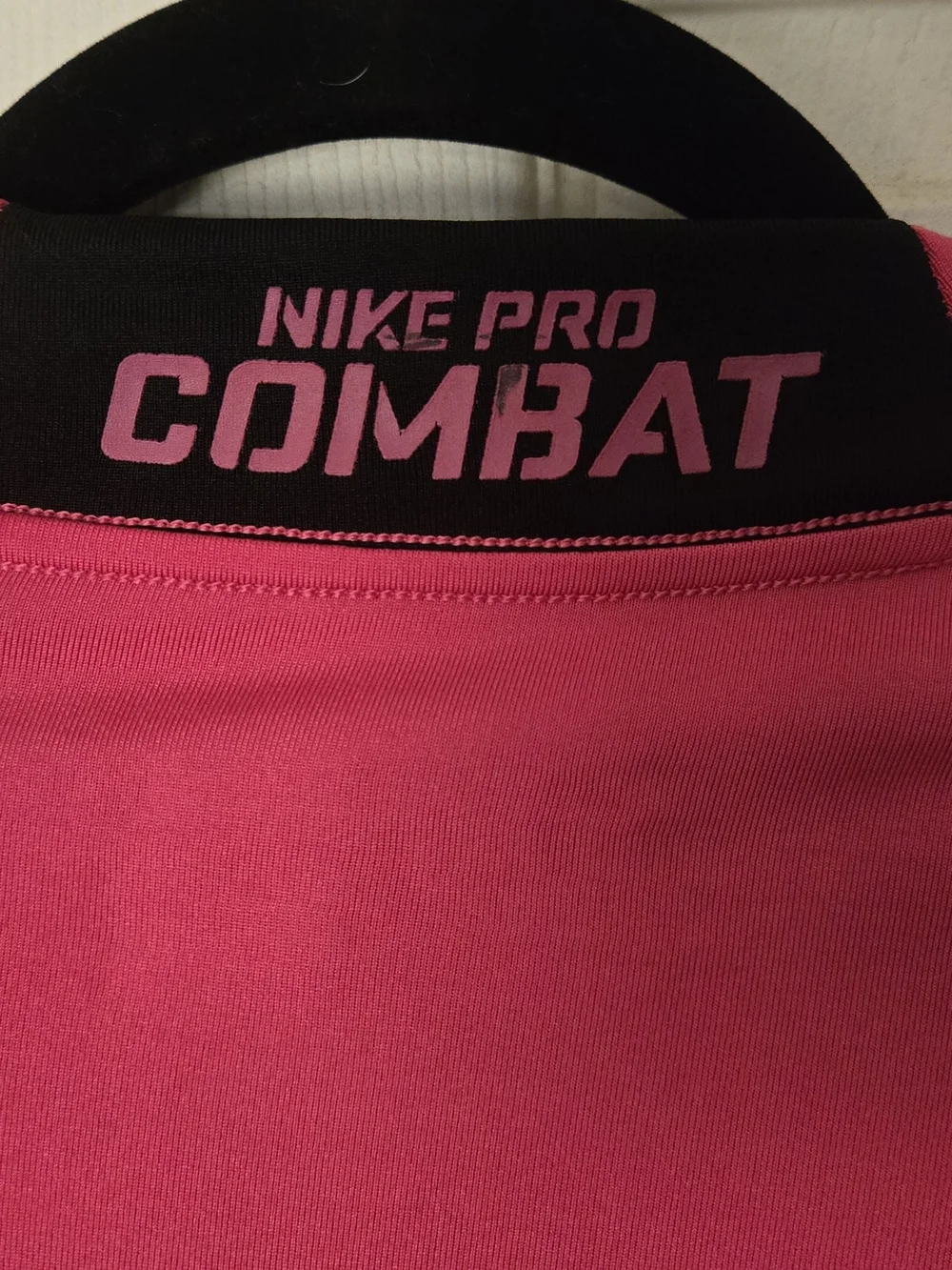 Nike Pink Pro Combat Dri-Fit Compression Top